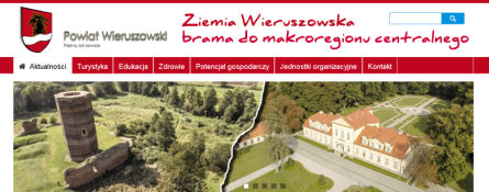 Zrzut ekranu powiat-wieruszowski.pl