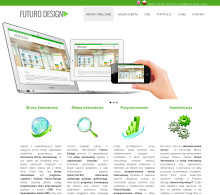 Zrzut ekranu strony futuro-design.com.pl