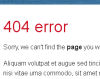 SEO - 404 page content and redirect [1/4]