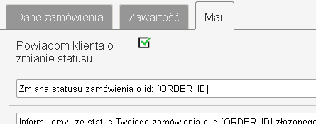 Zrzut ekranu formularza