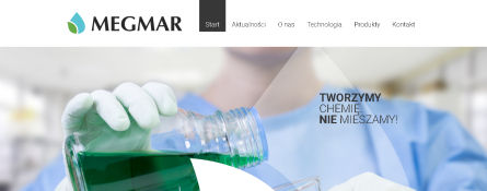 Zrzut ekranu strony Megmar.com.pl