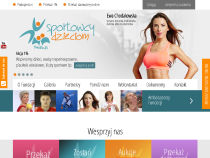 Screenshot of website sportowcydzieciom.pl
