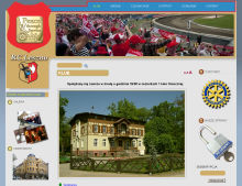 Zrzut ekranu strony leszno.rotary.org.pl