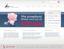 Zrzut ekranu strony trc-webdesign.pl